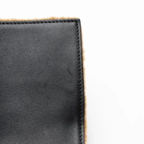 Fendi Shearling FF Baguette Shoulder Bag - Picture 13 of 16